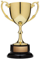 Nickel Plated Round Base Gold Cup - shoptrophies.com
