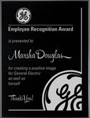 Piano Finish Laser Engraved Black Plaque - shoptrophies.com