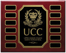 Piano Finish Notched Corner Annual Plaque - shoptrophies.com