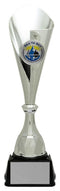 Plastic Bruno Cup with 2 inch Holder in Silver - shoptrophies.com