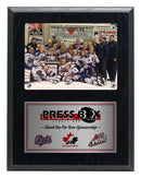 Recessed Black Ash Photo Holder Plaque - shoptrophies.com