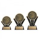 Resin Apex Darts Black & Gold Trophy - shoptrophies.com