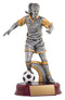 Resin Classic Female Soccer Silver Gold Trophy - shoptrophies.com
