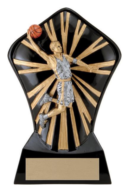 Resin Cobra Male Basketball Trophy - shoptrophies.com