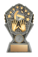 Resin Cosmos Volleyball Trophy - shoptrophies.com