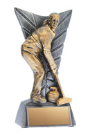 Resin Delta Curling Trophy - shoptrophies.com
