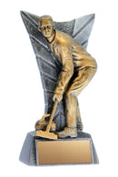 Resin Delta Curling Trophy - shoptrophies.com