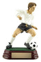 Resin Male Player 2 Soccer trophy - shoptrophies.com