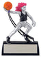 Resin Manga Basketball Female Trophy - shoptrophies.com