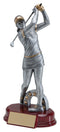 Resin Modern Stars Golf Player Trophy - shoptrophies.com