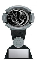 Resin Silver Gold Impact Track Trophy - shoptrophies.com