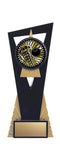 Resin Solar Series Lacrosse Trophy in Black and Gold - shoptrophies.com
