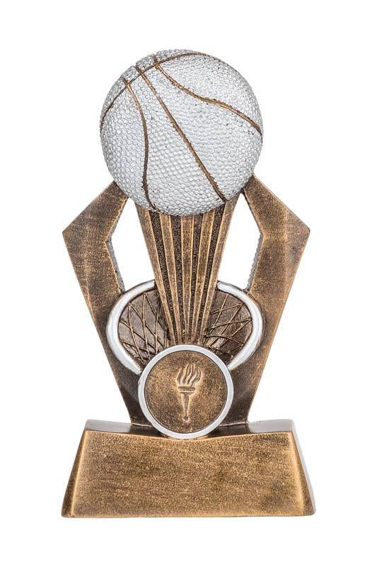 Resin Volcano Basketball Trophy - shoptrophies.com