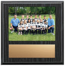 Slide In Photo Black Oak Plaque - shoptrophies.com