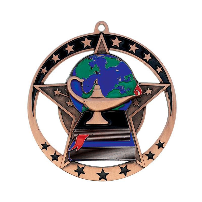 Star Academic Medal - shoptrophies.com