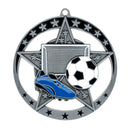 Stars Soccer Medal - shoptrophies.com