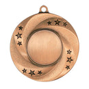 Swirls Star Medal (2") - shoptrophies.com