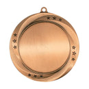 Swirls Star Medal (2.75") - shoptrophies.com
