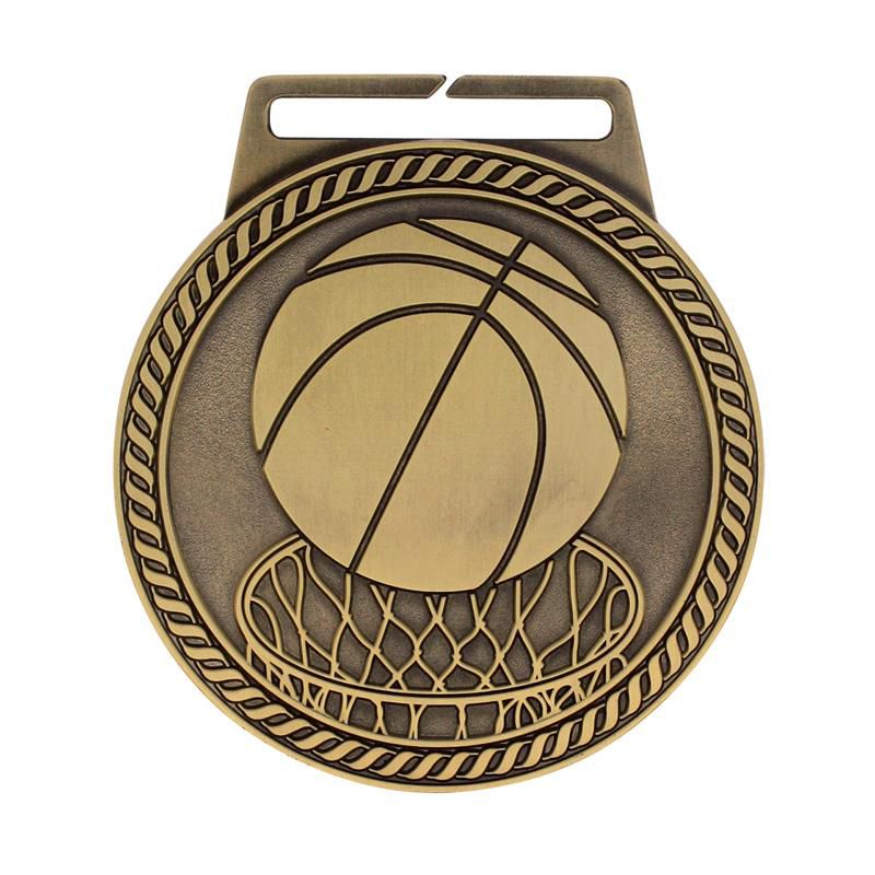 Titan Basketball Medal - shoptrophies.com