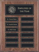 Walnut Veneer Annual Plaque - shoptrophies.com