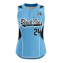 Vantage Short Sleeve One Button Softball Jersey