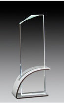 Glass Peak w/ Aluminum Base Award