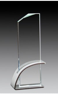 Glass Peak w/ Aluminum Base Award