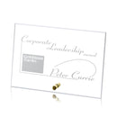 Cantebury Horizontal Rectangle Crystal Award Gold