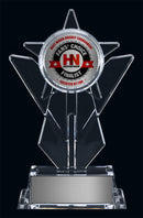 Krystal Sail 2" Holder Acrylic Award