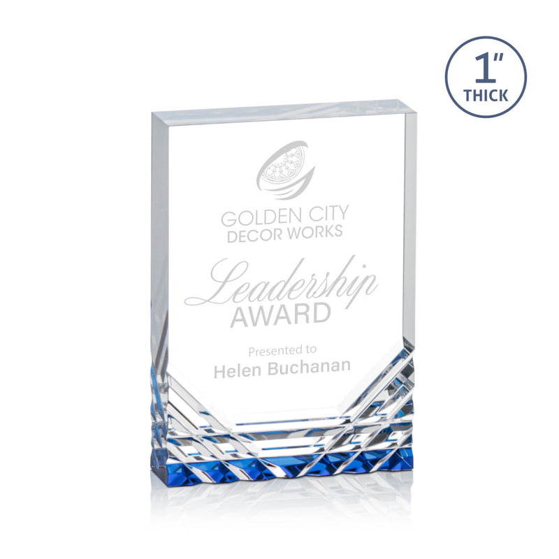 Acrylic Elektra Award - Blue
