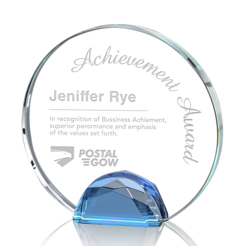 Crystal Maplin Award - Sky Blue