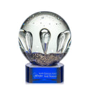 Crystal Serendipity Award on Paragon Base - Blue