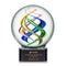 Crystal Galileo Award on Paragon Base - Black