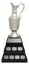 St Andrews 3 Tier Nickel Plated Annual Jug Trophy Cup