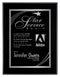 Piano Finish Black Plate Plaque