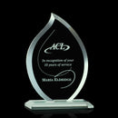 Nestor Flame Award - Jade Glass