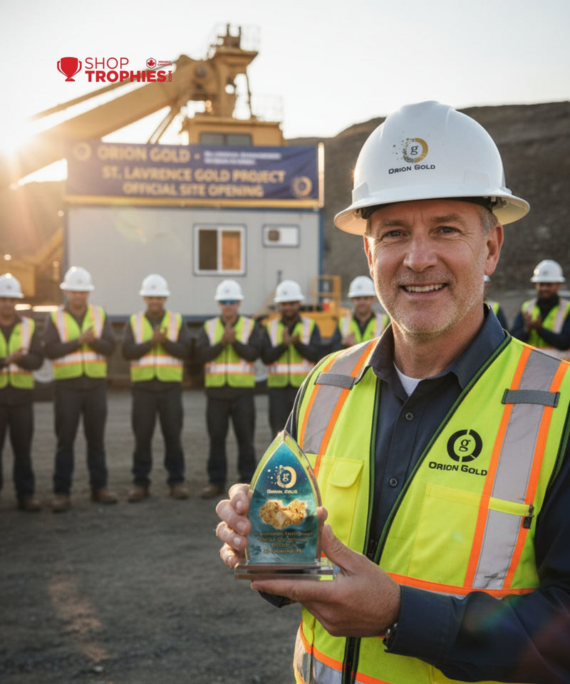 Acrylic Sublimation Rounded Peak Top & Base Award
