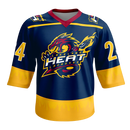 Iron Box Long Sleeve Custom Lacrosse Jersey