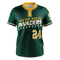 Blitz 2 Button Baseball Short Sleeved Jersey