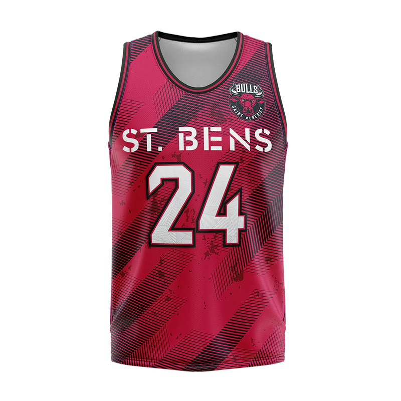 Blitz Crew Neck Sleeveless Basketball Jersey