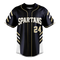 Blitz Full Button Baseball Short Sleeved Jersey