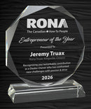 Hemisphere Optic Crystal Award