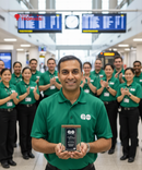 Clear & Solid Walnut Mackinac Acrylic Award
