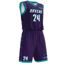 Vantage Crew Neck Basketball Jersey & Short Set