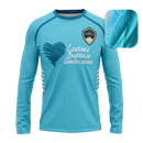 Sentra Crew Neck Custom Long Sleeved Padded Soccer Goalie Jersey