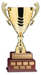 Gold Annual 2 Tier Wood Base Cup