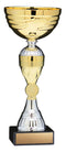 Economy Series Gold and Silver Euro Cup with Black Base