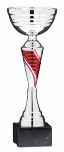 Economy Series Euro Red and Silver Cup