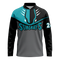 Quarter Zip Elemental Long Sleeved Caged Jacket