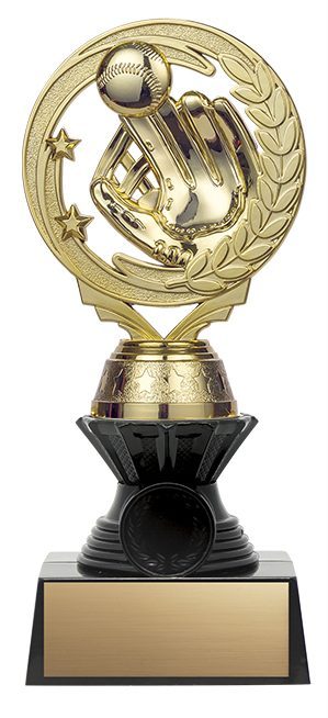 Nexus Twister Silver/Gold Baseball Trophy